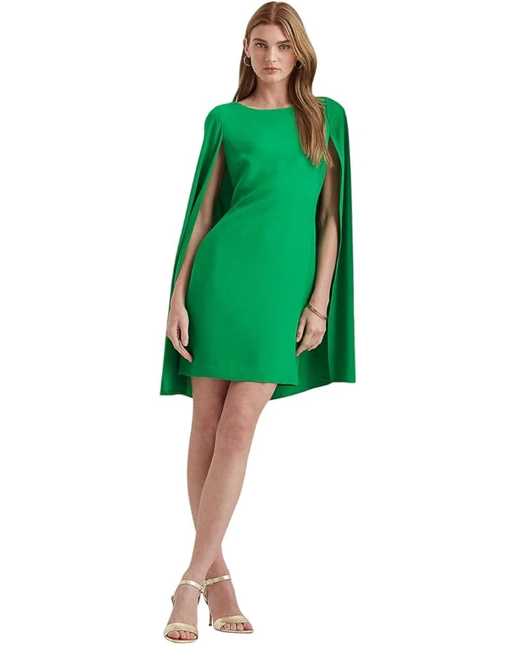 Lauren Ralph Lauren Cape Georgette Cocktail Dress | Dresses 9 Lauren Ralph Lauren Cape Georgette Cocktail Dress | Dresses - Image 7