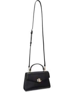 Lauren Ralph Lauren Leather Small Farrah Satchel | Handbags