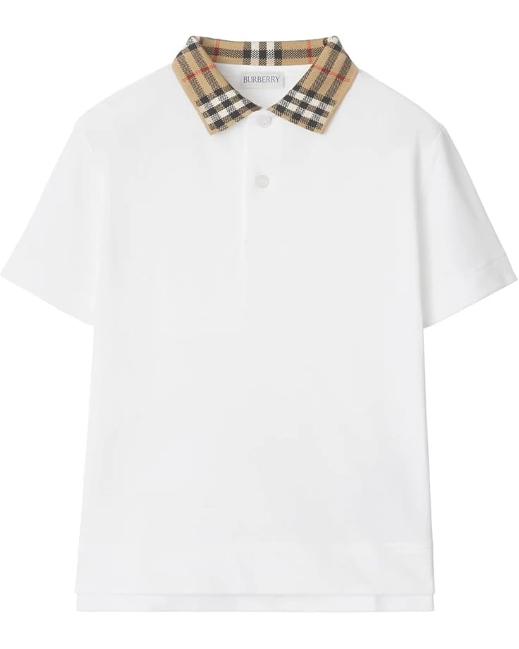 Burberry Kids Johane Check Collar Polo Shirt (Toddler/Little Kid/Big Kid) | Shirts & Tops 6 Burberry Kids Johane Check Collar Polo Shirt (Toddler/Little Kid/Big Kid) | Shirts & Tops - Image 4