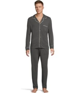 Eberjey The William Modal Long PJ Set | Sleepwear -Shoe Vogue Shop 61 gyhFtFOL. AC SR736920