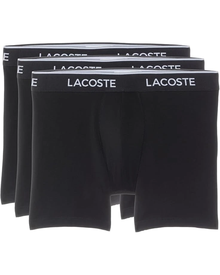 Lacoste Cotton Stretch Essentials Boxer Briefs 3-pack | Underwear 3 Lacoste Cotton Stretch Essentials Boxer Briefs 3-pack | Underwear