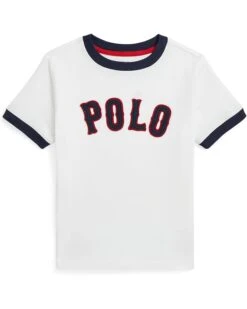 Polo Ralph Lauren Kids Baseball-Logo Cotton Jersey Tee (Toddler/Little Kid) | Shirts & Tops 8 Polo Ralph Lauren Kids Baseball-Logo Cotton Jersey Tee (Toddler/Little Kid) | Shirts & Tops -Shoe Vogue Shop 610BnZXjSaL. AC SR736920