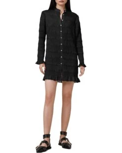AllSaints Meg Mini Dress | Dresses -Shoe Vogue Shop 610q5vHv5nL. AC SR736920