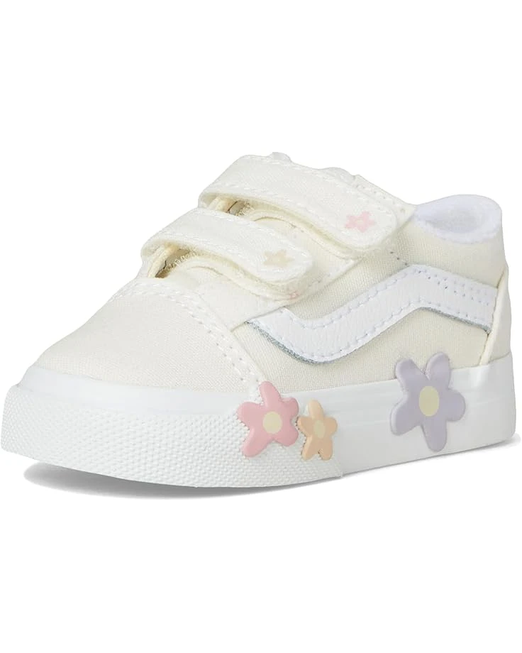 Vans Kids Old Skool V Flower (Toddler) | Sneakers & Athletic Shoes 9 Vans Kids Old Skool V Flower (Toddler) | Sneakers & Athletic Shoes - Image 7