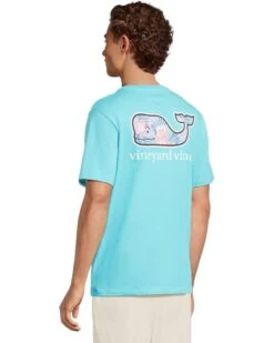 Vineyard Vines Chappy Floral Whale Fill Short Sleeve Tee | Shirts & Tops -Shoe Vogue Shop 6127BAAcwYL. AC SR736920