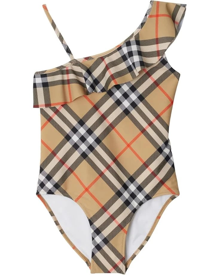 Burberry Kids Fern Check Swimsuit (Toddler/Little Kid/Big Kid) | Swimwear 3 Burberry Kids Fern Check Swimsuit (Toddler/Little Kid/Big Kid) | Swimwear