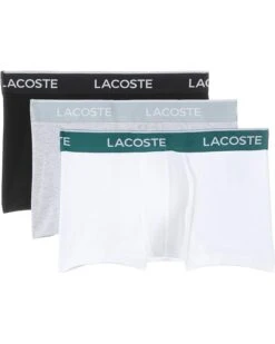 Lacoste Cotton Stretch Essentials Trunks 3-pack | Underwear -Shoe Vogue Shop 612jlT6SnsL. AC SR736920