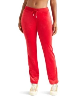 Juicy Couture Rib Waist Velour Pants with Drawcord 17 Juicy Couture Rib Waist Velour Pants with Drawcord -Shoe Vogue Shop 612s0LRgADL. AC SR736920
