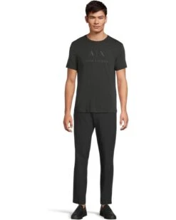 Armani Exchange Corporate Logo Tee | Shirts & Tops -Shoe Vogue Shop 6132RJkXsVL. AC SR736920