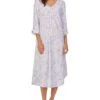Eileen West 3/4 Sleeve Cotton Knit Ballet Gown | Sleepwear -Shoe Vogue Shop 6148tdN1aoL. AC SR736920
