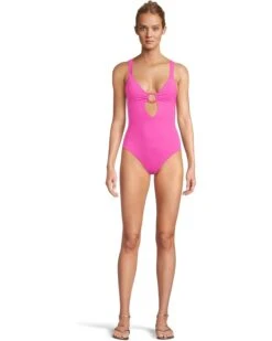 BECCA Marble Canyon Ariyah Ring One Piece | Swimwear