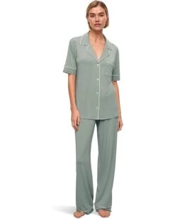 Eberjey Gisele Short Sleeve Pant Pj Set | Sleepwear 22 Eberjey Gisele Short Sleeve Pant Pj Set | Sleepwear -Shoe Vogue Shop 614Gv95TUdL. AC SR736920