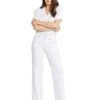 NYDJ Teresa Wide Leg Jeans in Optic White 1 NYDJ Teresa Wide Leg Jeans in Optic White -Shoe Vogue Shop 6158ViEAVSL. AC SR736920
