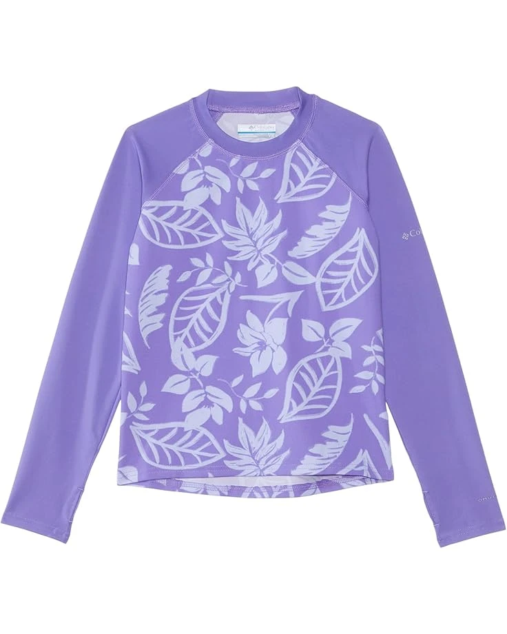 Columbia Kids Sandy Shores™ Printed Long Sleeve Sunguard (Little Kids/Big Kids) | Swimwear 4 Columbia Kids Sandy Shores™ Printed Long Sleeve Sunguard (Little Kids/Big Kids) | Swimwear - Image 2
