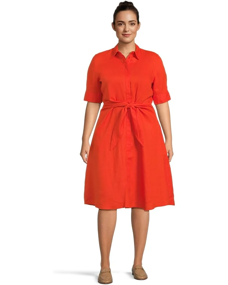 Lauren Ralph Lauren Tie-Front Linen Shirtdress | Dresses 7 Lauren Ralph Lauren Tie-Front Linen Shirtdress | Dresses - Image 5