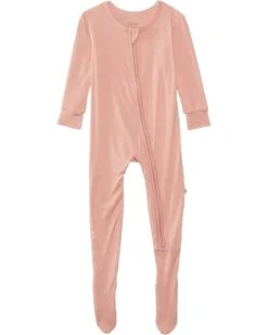 Kickee Pants Kids Footie with 2 Way Zipper (Infant) | Kids' Sets