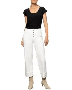 Sanctuary Luna Cuffed Denim Pants -Shoe Vogue Shop 617XgO rRqL. AC SR736920