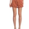 Paige Brooklyn Shorts With Cuff in Vintage Clay Sunset -Shoe Vogue Shop 618Q 6DgryL. AC SR736920