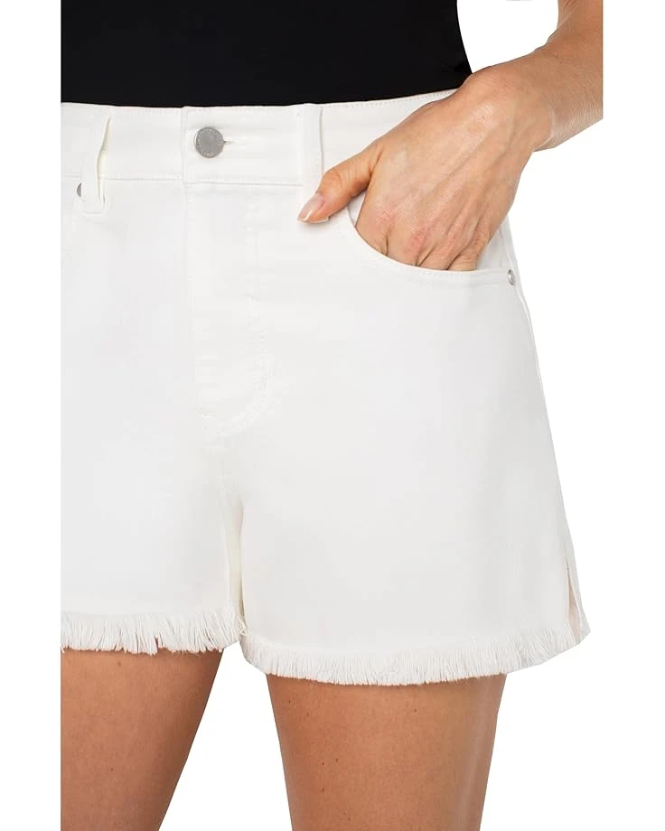 Liverpool Los Angeles Christine High-rise A-line Fray Hem Shorts 5 Liverpool Los Angeles Christine High-rise A-line Fray Hem Shorts - Image 3