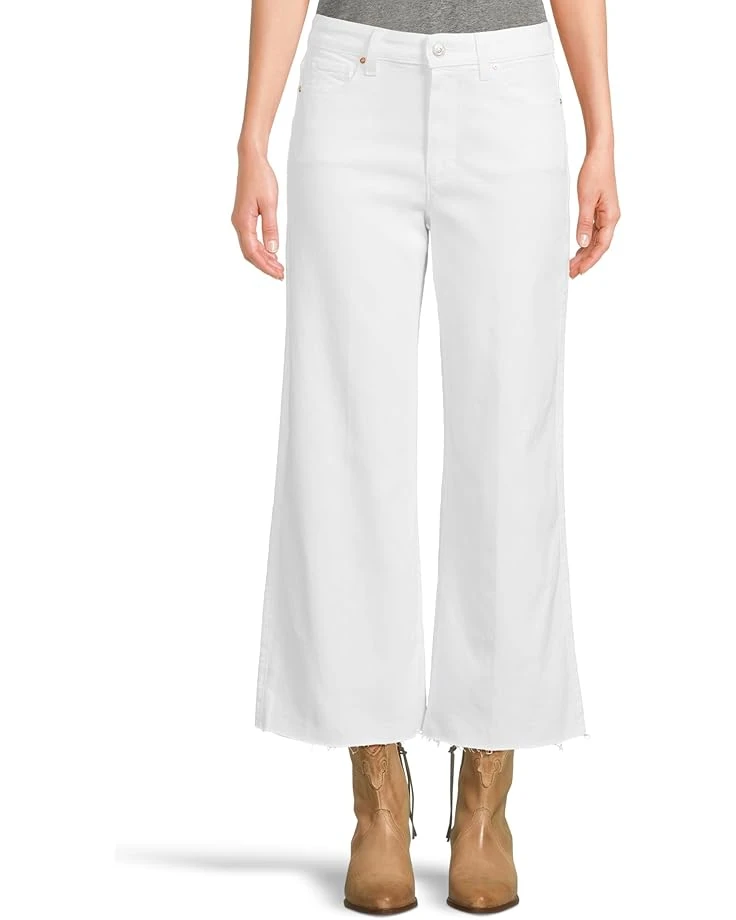 Paige Anessa Raw Hem in Crisp White | Jeans 3 Paige Anessa Raw Hem in Crisp White | Jeans