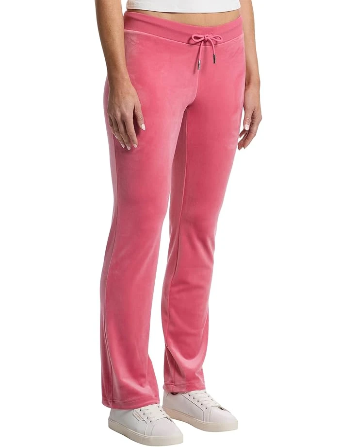 Juicy Couture Luxe Velour Rib Waist Velour Pants with Mixed Ston 4 Juicy Couture Luxe Velour Rib Waist Velour Pants with Mixed Ston - Image 2
