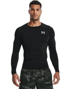 Under Armour Big & Tall Heatgear Armour Comp Long Sleeve | Shirts & Tops