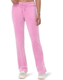 Juicy Couture Rib Waist Velour Pants with Drawcord 19 Juicy Couture Rib Waist Velour Pants with Drawcord -Shoe Vogue Shop 61Bdzm rLdL. AC SR736920