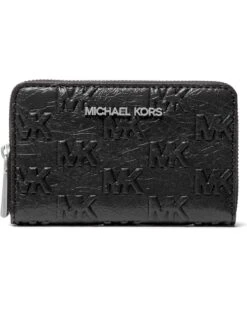 MICHAEL Michael Kors Jet Set Small Zip Around Card Case | Wallets