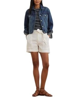 Lauren Ralph Lauren Petite Paizley Unlined Trucker Jacket | Coats & Outerwear -Shoe Vogue Shop 61CLqwgWZtL. AC SR736920