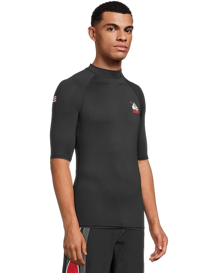 Quiksilver HI UPF50 Shorts Sleeve Surf Tee | Swimwear 4 Quiksilver HI UPF50 Shorts Sleeve Surf Tee | Swimwear - Image 2