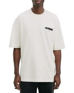 AllSaints Redact Short Sleeve Crew | Shirts & Tops -Shoe Vogue Shop 61DPMT VcWL. AC SR736920