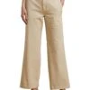 Lauren Ralph Lauren Cotton Twill Wide Leg Pants -Shoe Vogue Shop 61DaiF1QqsL. AC SR736920
