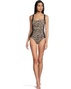 Tommy Bahama Island Cays Leopard Square Neck One-Piece | Swimwear 11 Tommy Bahama Island Cays Leopard Square Neck One-Piece | Swimwear -Shoe Vogue Shop 61EH20rn1IL. AC SR736920