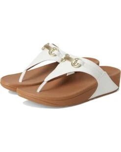 FitFlop Lulu Chunky-Snaffle Leather Toe-Post Sandals -Shoe Vogue Shop 61F8CPtJizL. AC SR736920