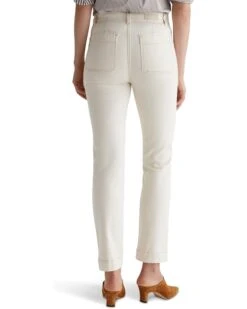 AG Jeans Lila Utility Mid-Rise Straight Jeans in White Oat 8 AG Jeans Lila Utility Mid-Rise Straight Jeans in White Oat -Shoe Vogue Shop 61FaGAAqMTL. AC SR736920