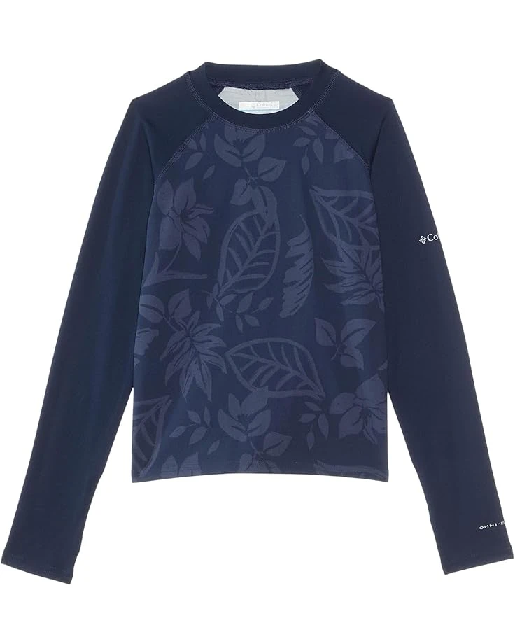 Columbia Kids Sandy Shores™ Printed Long Sleeve Sunguard (Little Kids/Big Kids) | Swimwear 3 Columbia Kids Sandy Shores™ Printed Long Sleeve Sunguard (Little Kids/Big Kids) | Swimwear