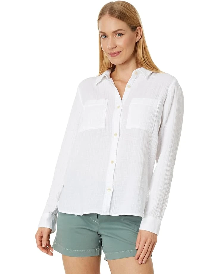 L.L.Bean Cloud Gauze Shirt Long Sleeve | Shirts & Tops 8 L.L.Bean Cloud Gauze Shirt Long Sleeve | Shirts & Tops - Image 6