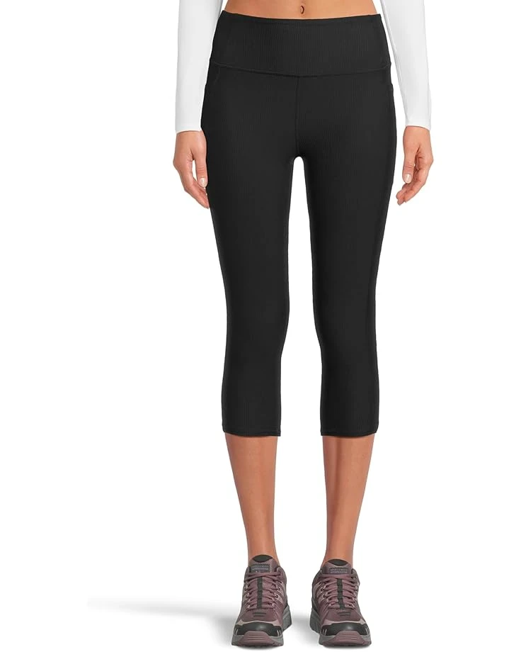 SKECHERS Go Walk Rib Capris | Pants 3 SKECHERS Go Walk Rib Capris | Pants
