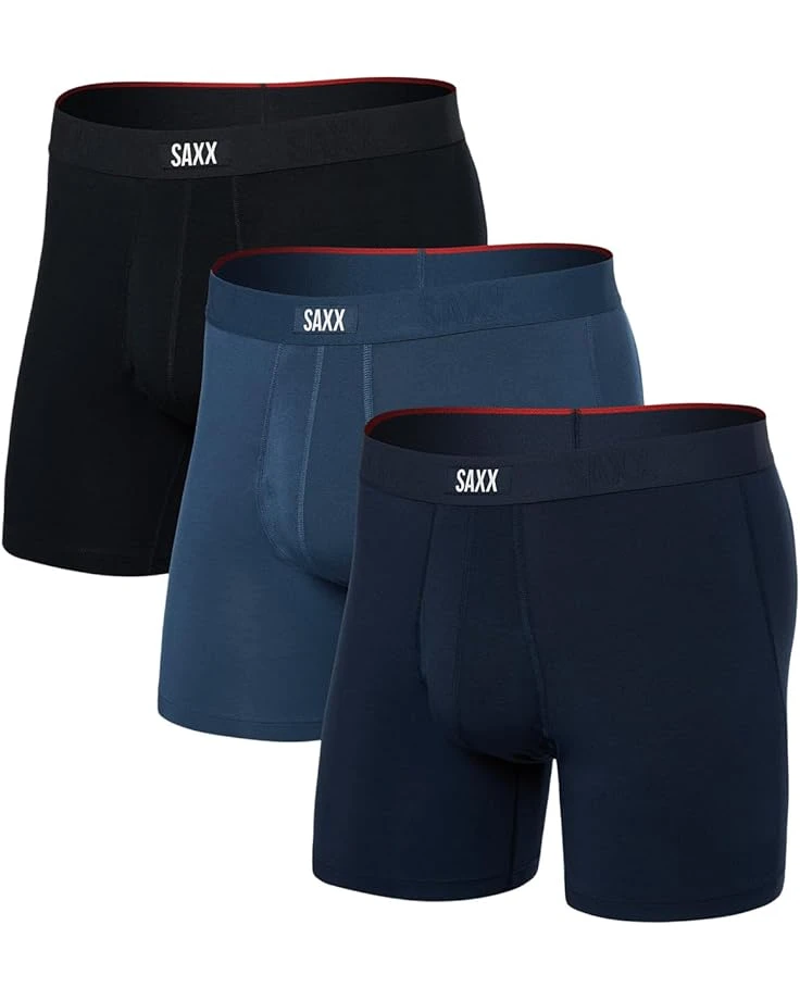 SAXX UNDERWEAR Vibe Extra Super Soft Boxer Brief Fly 3-Pack | Underwear 4 SAXX UNDERWEAR Vibe Extra Super Soft Boxer Brief Fly 3-Pack | Underwear - Image 2
