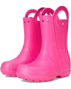 Crocs Kids Handle It Rain Boots (Big Kid/Little Kid) 23 Crocs Kids Handle It Rain Boots (Big Kid/Little Kid) -Shoe Vogue Shop 61HOJPC4dyL. AC SR736920