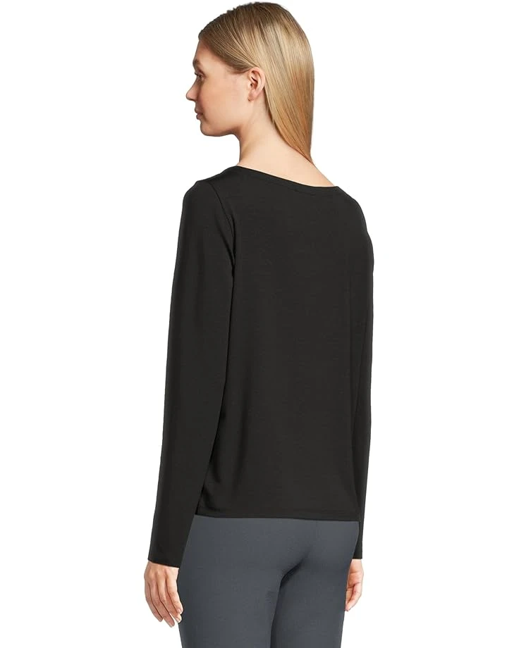 Eileen Fisher Bateau Neck Long Sleeve Top | Shirts & Tops 5 Eileen Fisher Bateau Neck Long Sleeve Top | Shirts & Tops - Image 3
