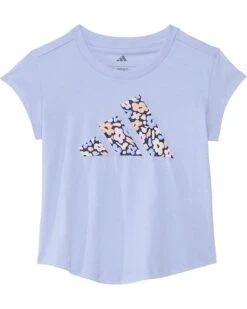 adidas Kids Cap Sleeve Tee (Toddler/Little Kid) | Shirts & Tops