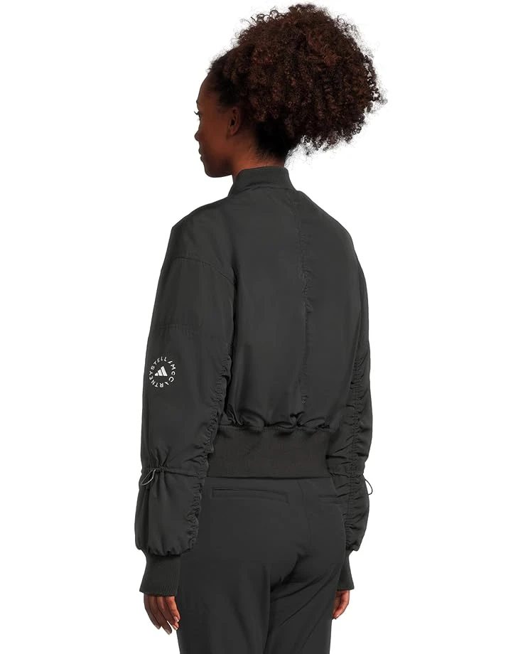 adidas by Stella McCartney Woven Bomber Cropped JF6030 | Coats & Outerwear 5 adidas by Stella McCartney Woven Bomber Cropped JF6030 | Coats & Outerwear - Image 3