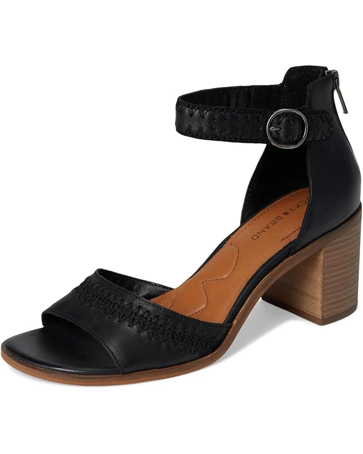 Lucky Brand Shivona Stitched Heeled Sandal | Heels 9 Lucky Brand Shivona Stitched Heeled Sandal | Heels - Image 7