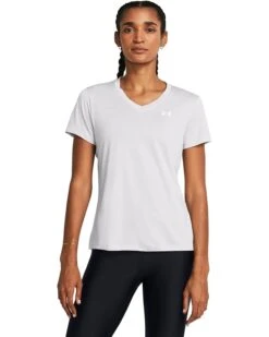 Under Armour Tech Short Sleeve V-Neck Twist | Shirts & Tops -Shoe Vogue Shop 61Jrk7cfy4L. AC SR736920