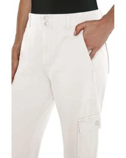 Liverpool Los Angeles Petite Utility Crop with Tab Hem & Cargo Pockets 24" Inseam | Pants -Shoe Vogue Shop 61JyoDe8PaL. AC SR736920