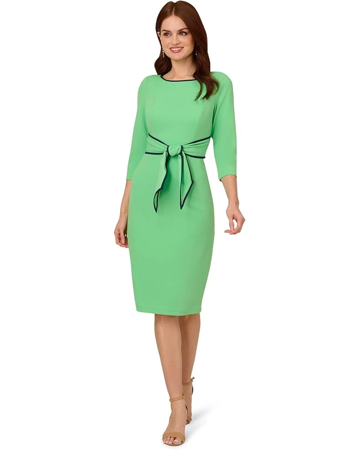 Adrianna Papell Tipped Crepe Tie Dress | Dresses 3 Adrianna Papell Tipped Crepe Tie Dress | Dresses