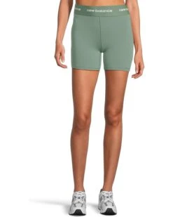 New Balance Sleek High-Rise Sport Short 5" | Shorts -Shoe Vogue Shop 61Kn9hzs5BL. AC SR736920