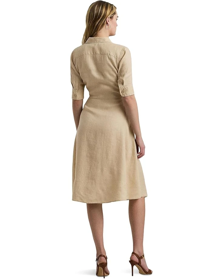 Lauren Ralph Lauren Tie-Front Linen Shirtdress | Dresses 4 Lauren Ralph Lauren Tie-Front Linen Shirtdress | Dresses - Image 2