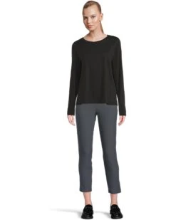 Eileen Fisher Round Neck Long Sleeve Tee | Shirts & Tops 12 Eileen Fisher Round Neck Long Sleeve Tee | Shirts & Tops -Shoe Vogue Shop 61LjVoxxe8L. AC SR736920